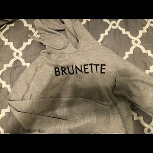 Cropped Grey sweater